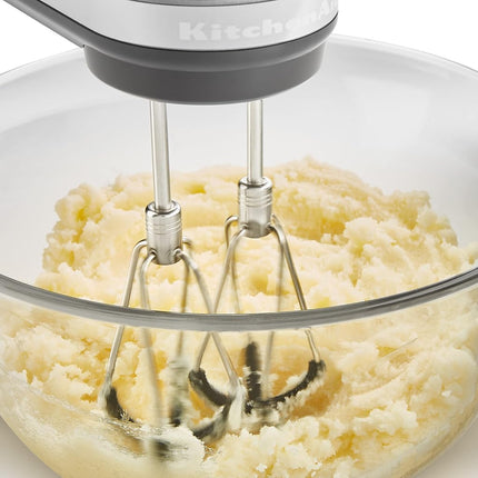 KitchenAid Flex Edge Beater Accessory for Hand Mixer, One Size, Stainless Steel