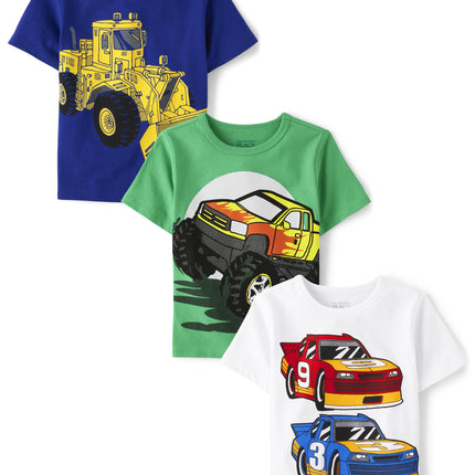 The Children's Place Boys' and Toddler 3-Pack Shor