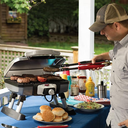 Cuisinart CGS-134BL Grilling Tool Set with Grill Glove, Black (3-Piece)
