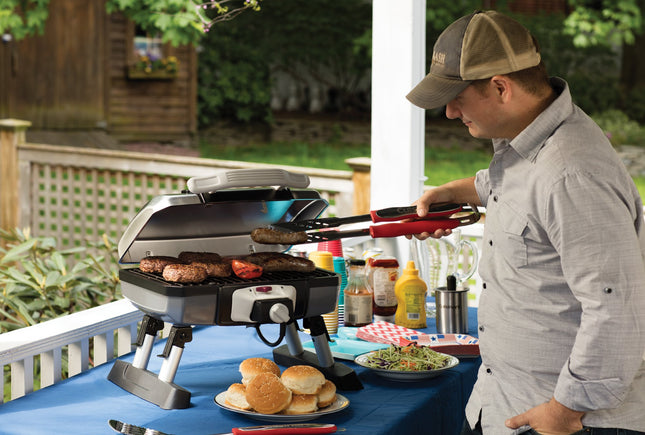Cuisinart CGS-134BL Grilling Tool Set with Grill Glove, Black (3-Piece)