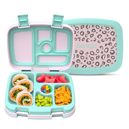 Bentgo Kids Prints Leak-Proof, 5-Compartment Bento