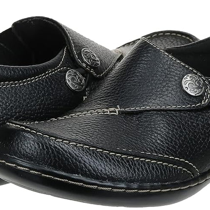 Clarks Women's ashland Slip On Loafer, Black, 4 UK X-Wide