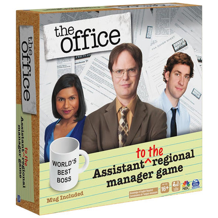 Jeu de société The Office : Assistant du Responsable Régional, pour adultes et adolescents à partir de 16 ans