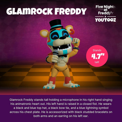 Youtooz Five Nights Glamrock Freddy Figure