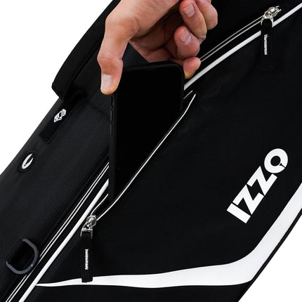 IZZO Ultra Lite Stand Bag, Black,Black/White 3.2 pounds