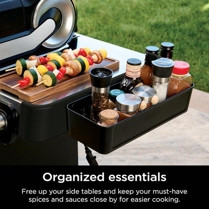 Ninja FlexFlame Upgrades Storage Caddy, Holds Up to 10lbs of Spices, Rubs & Cooking Utensils, Durable Modular Design, Extra Storage Space, Compatible with PG300 Series, XSKSTRGCADDY