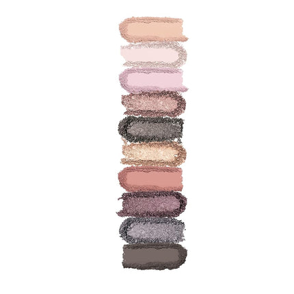 KIKO Milano Soft Nude Eyeshadow Palette 01 | Palette With 10 Multi-Finish Eyeshadows: Pearly, Matte And Metallic, 01 Garden Rose, 1.0 count