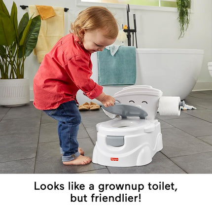 Fisher-Price� Toddler Toilet Cheer for Me! Potty Training Seat with Lights Sounds Phrases and Removable Potty Ring