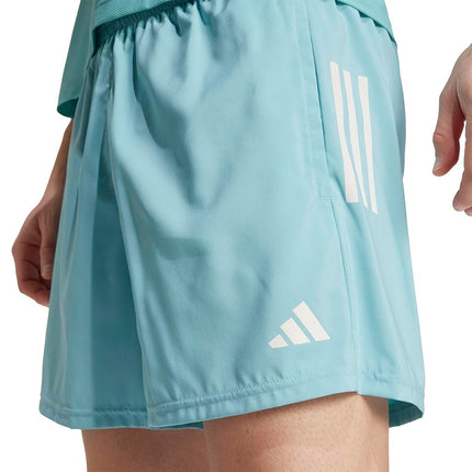 adidas Men's Own The Run Shorts, Mint ton, XS 7 inch