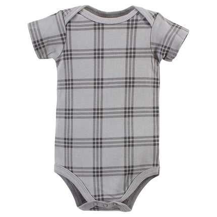 Grenouillères en coton Hudson Baby unisexe pour bébé, motif loup "Wild One", 3-6 mois, motif loup "Wild One", 3-6 mois