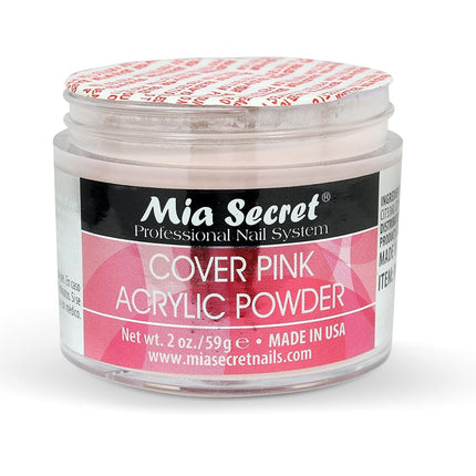 Mia Secret Cover Pink Acrylic Powder 2 Ounce