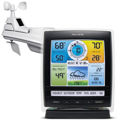 AcuRite Iris (5-in-1) Indoor/Outdoor Wireless Weat