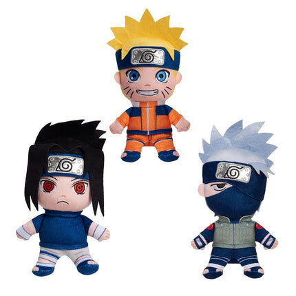 Just Play Naruto Sasuke Small Plush, Kids Toys for Ages 3 Up