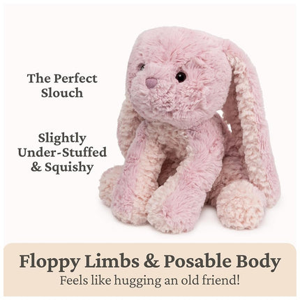 Gund Cozys Bunny Polyester Kids Soft Toy Animals, 25 cm, Pink