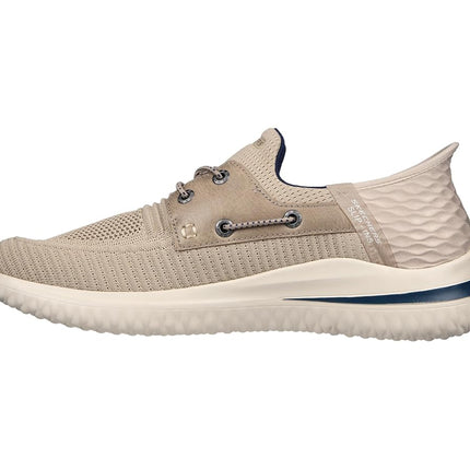 Skechers Men's Slip-ins: Delson 3.0-Roth Loafer, Taupe, 9.5 UK