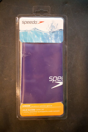 Speedo Junior Solid Silicone Swim Cap (Ages 6-14) 