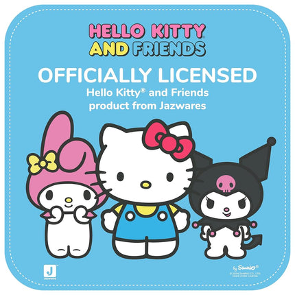 Jazwares Hello Kitty® and Friends Rainbow Vibes Party, 2” Figure 8-Pack - Removable Accessories - Officially Licensed Sanrio Product from Ages 6+