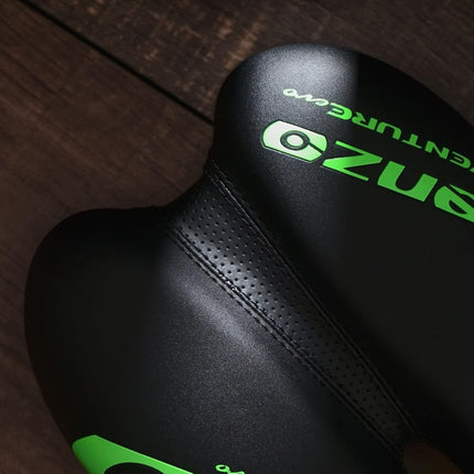 Venzo Comfortable Bike Bicycle Saddle Seat - for MTB, Road, Exercise, Trekking, Folding, Hybrid & Cruiser Bikes - XC Saddle Seat in Green