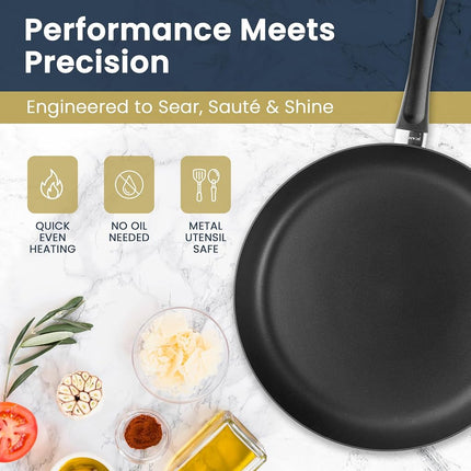 Scanpan Classic 28cm Fry Pan - Black