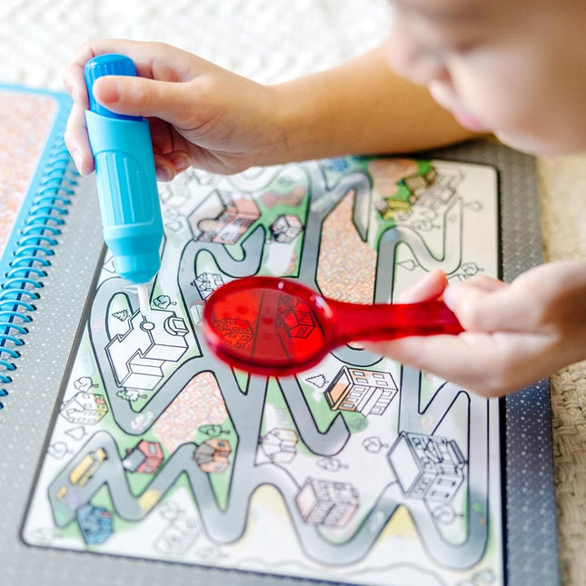 Melissa & Doug On the Go Water Wow! Reusable Water-Reveal Deluxe Activity Pad � Around Town