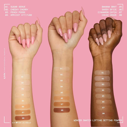 NYX Professional Makeup Loose Setting Powder Wonder Snatch Peach Posse