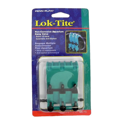 Penn Plax Lok Tite Plastic 3-Way Air Control Gang 