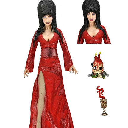 NECA - Elvira Red Fright and Boo 8" Clothed Action