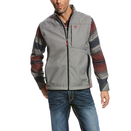 ARIAT Men's Vernon 2.0 Softshell Vest, Coffee Bean, XL