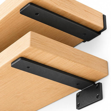 Heavy Duty Shelf Brackets 6 Inch (1/5") Thick, 6 P