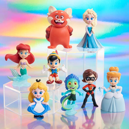 Disney100 Ans de transformations épiques, Ensemble de 8 figurines en édition limitée, Jouets pour enfants de 3 ans et plus par Just Play