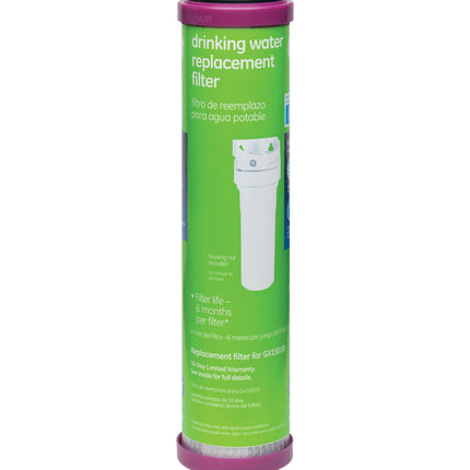 GE FXUTC 9-3/4L Under Sink Water Filter