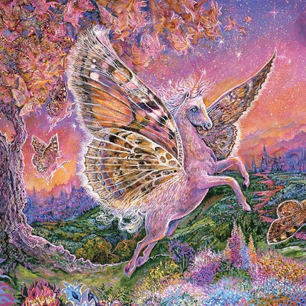 Buffalo Games - Josephine Wall - Fluttercorn Dreamscape - 1000 Piece Jigsaw Puzzle for Adults -Challenging Puzzle Perfect for Game Nights - Finished Size is 26.75 x 19.75