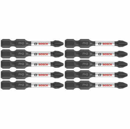 BOSCH ITPH22B 10-Pack 2 in. Phillips #2 Impact Tou