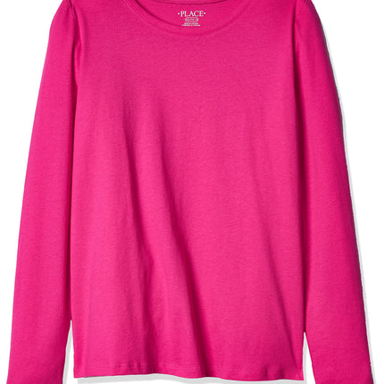 The Children's Place Girls' Short Sleeve Basic Lay