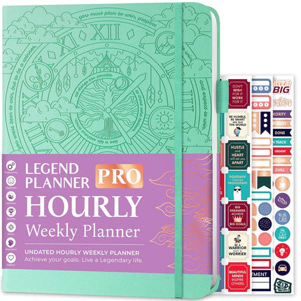 Legend Planner PRO Hourly Schedule - Weekly & Dail