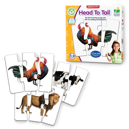 The Learning Journey Match It - Head To Tail Puzzl