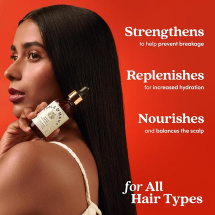 Fable and Mane Pre-Wash Hair Oil 1.8 oz Full Size