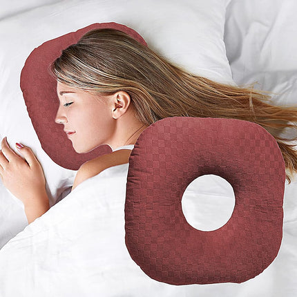 Wuronsa Ear Piercing Pillow with Hole for Cartilag