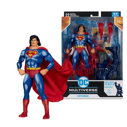 McFarlane DC Multiverse Superman (Justice League Task Force) 7in Build-A Figure Toys