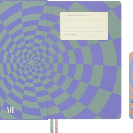 Moleskine - 2026-27- 18 Month Weekly Hard Cover Diary - Large - Alice in Wonderland
