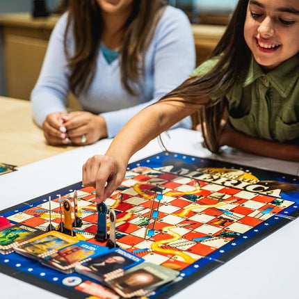 PragerU: Celebrate America - Race to The White House Board Game - USA Trivia Game, America's 250th Anniversary Edition, Families & Kids Ages 8, 2+ Players, Made in