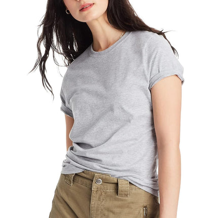 Hanes Women's Perfect-T Crewneck T-Shirt, Lightwei