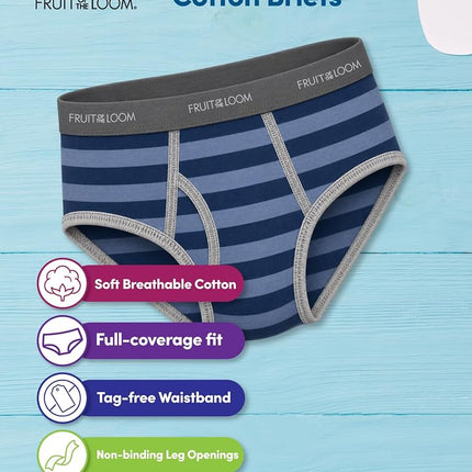 FRUIT OF THE LOOM Boys' Fashion Brief (Pack of 5) - Multi -
