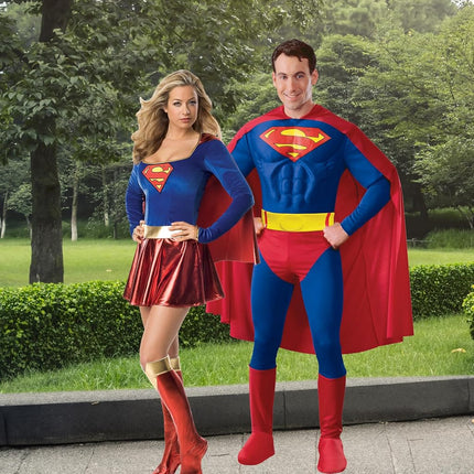 Rubies Official Superman Classic, Adult Costume, Small Halloween
