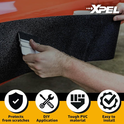 XPEL Universal Rocker Panel Kit, Black, 9 Inch x 15 Feet Size