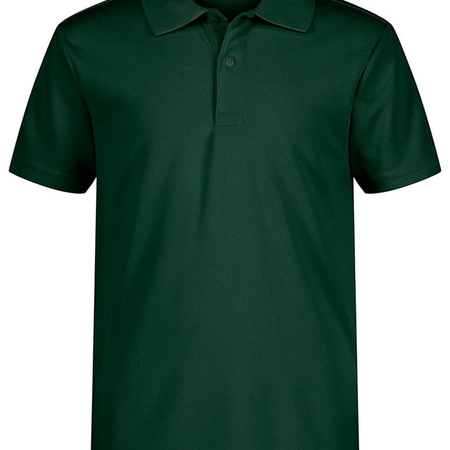 Nautica Boys' Short Sleeve Performance Polo