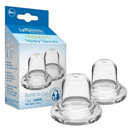 Dr. Brown's Options+ Narrow Sippy Spouts, 2 Count (Pack of 1)