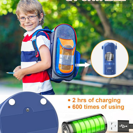 AFMAT Electric Pencil Sharpener for Colored Pencils 7-11.5mm, Fully Automatic Pencil Sharpener