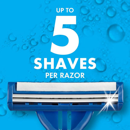 Gillette Sensor2 Pivoting Head Men's Disposable Razors, 25 Count