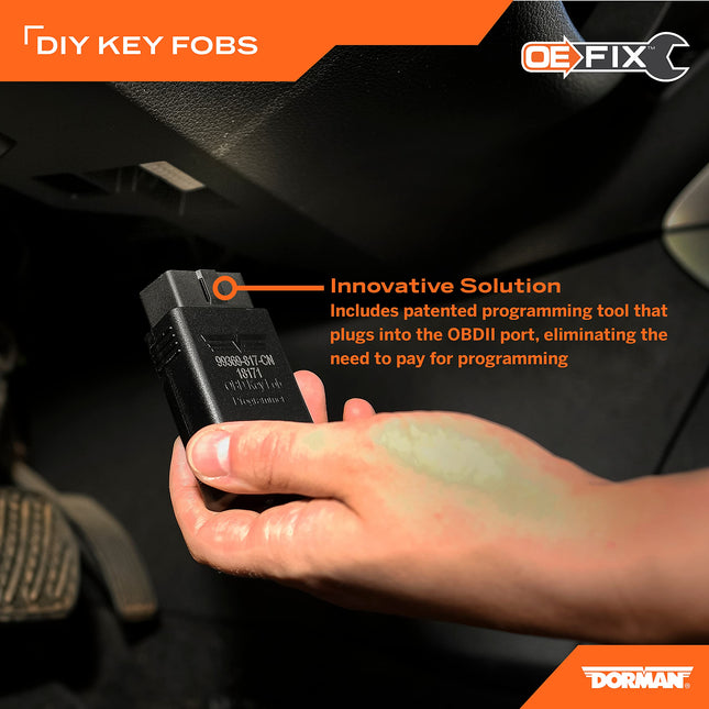 Dorman 99378 Keyless Entry Remote 4 Button Compatible with Select Ford Models (OE FIX)